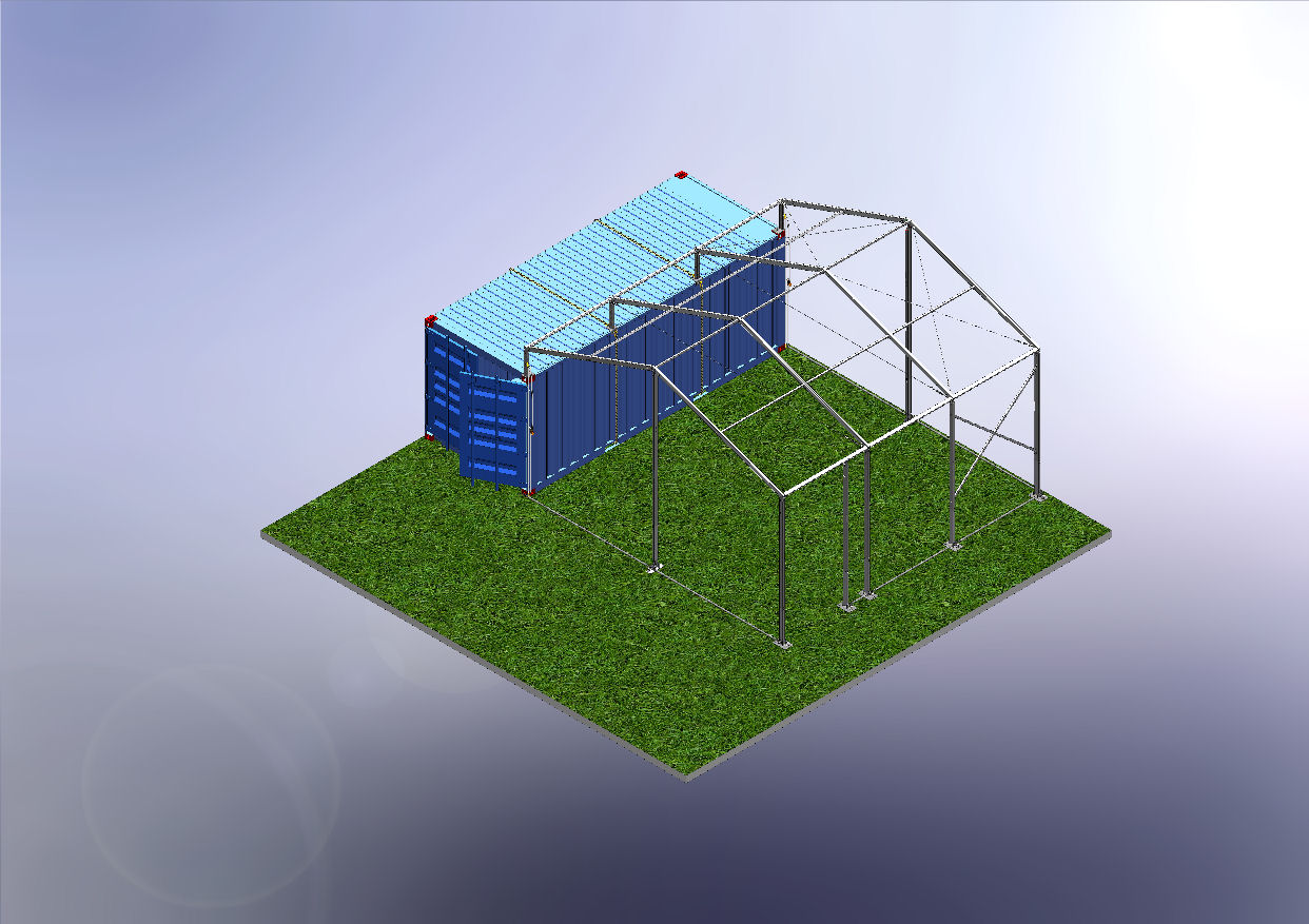 Container Shelter Plan